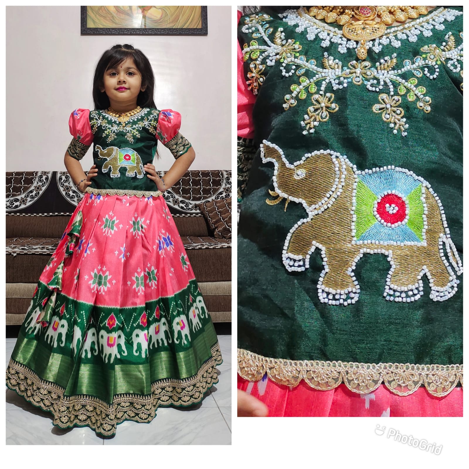 KIDS LEHENGA CHOLI