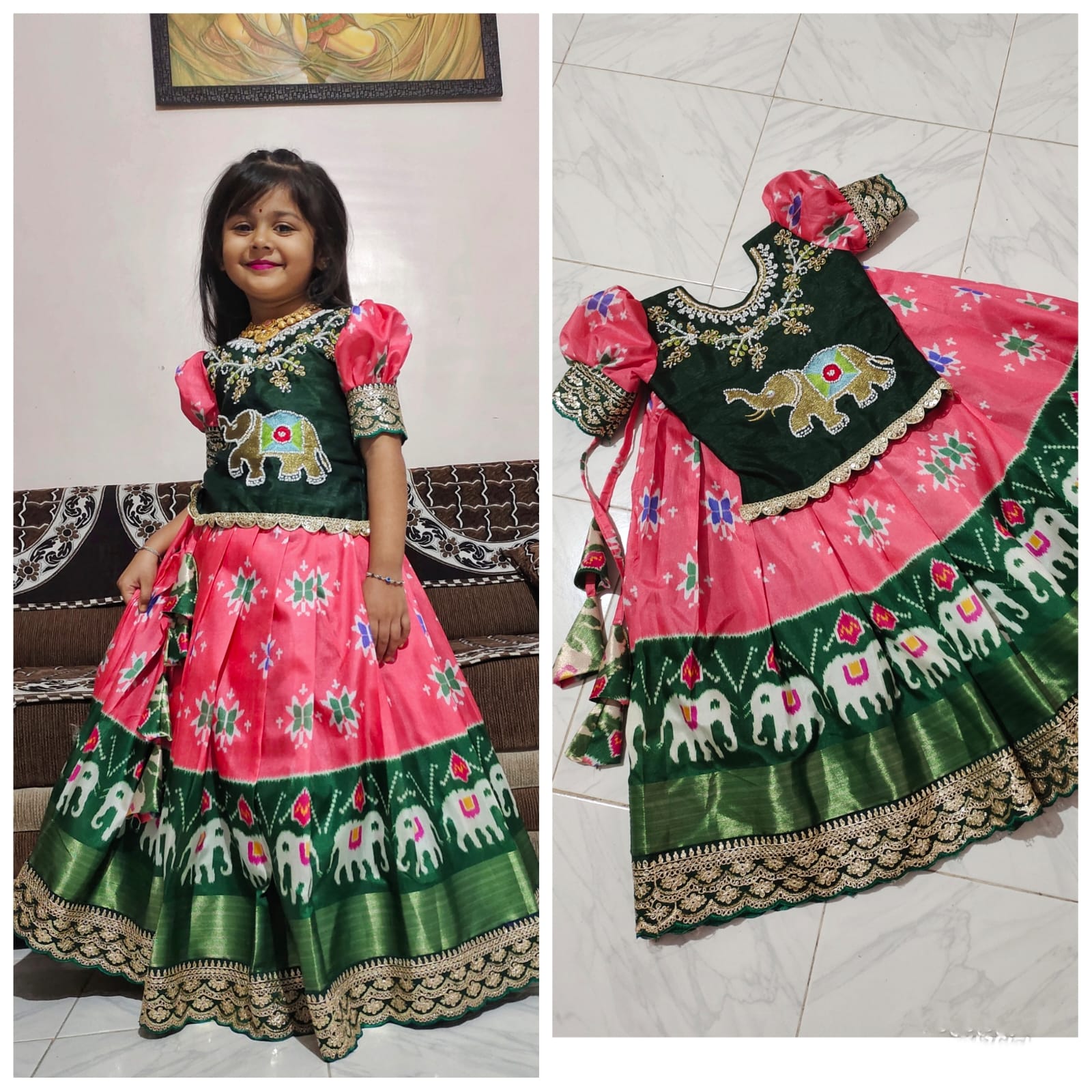 KIDS LEHENGA CHOLI