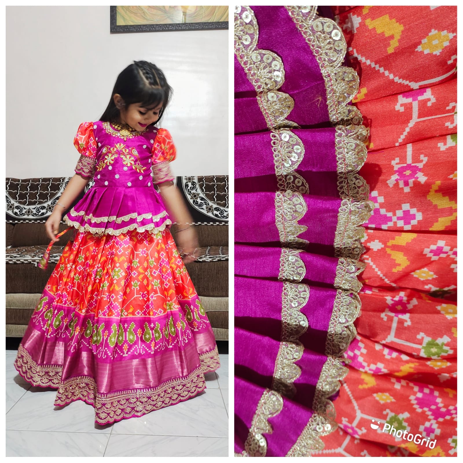 KIDS LEHENGA CHOLI