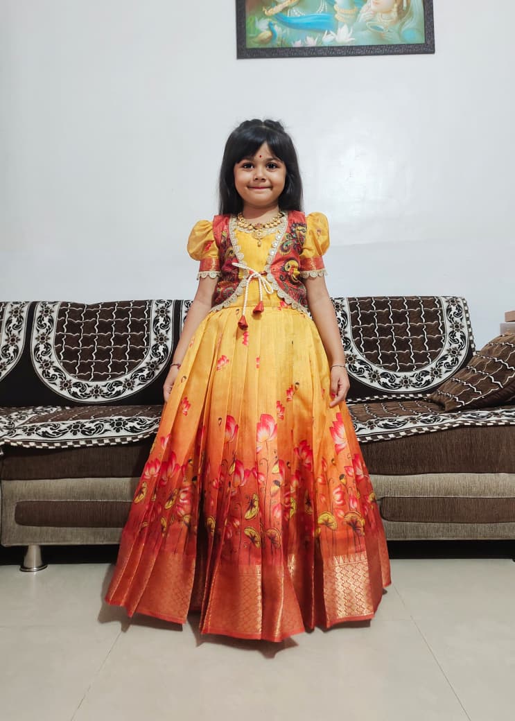 Royal Charm Designer Kids Gown