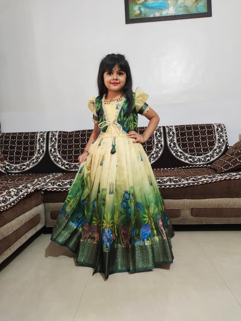 Royal Charm Designer Kids Gown