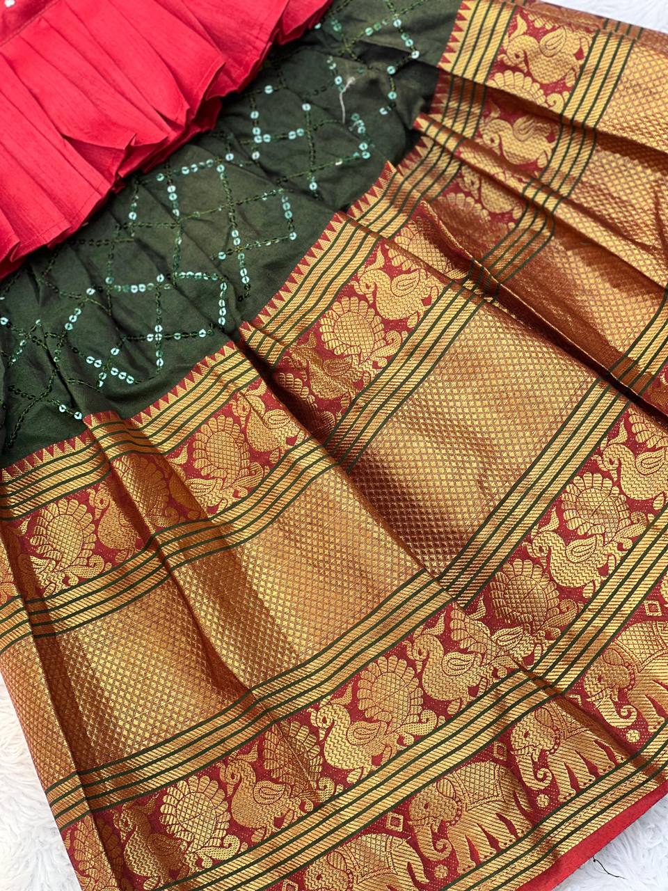 Kids Handwork Lehenga Choli