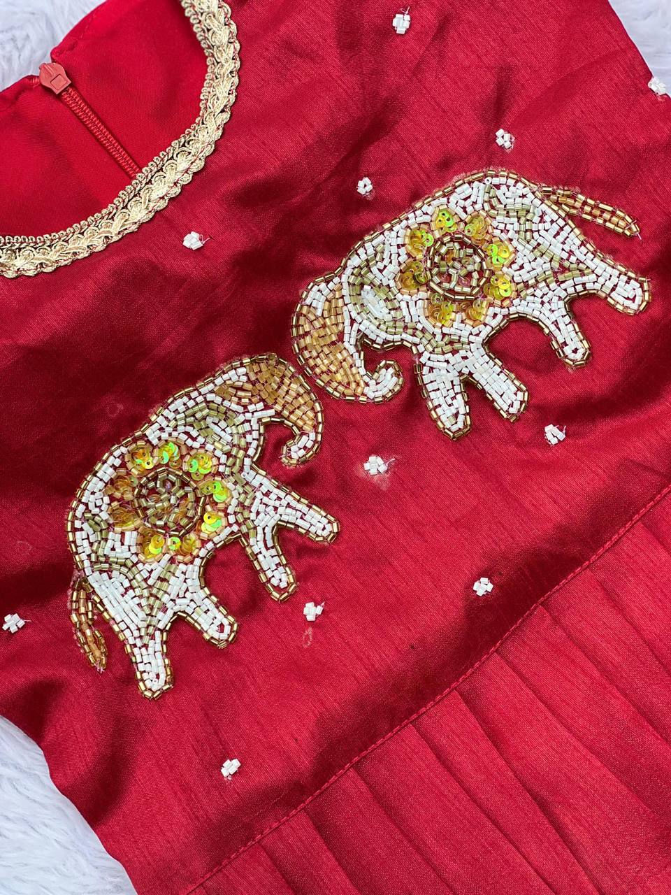 Kids Handwork Lehenga Choli
