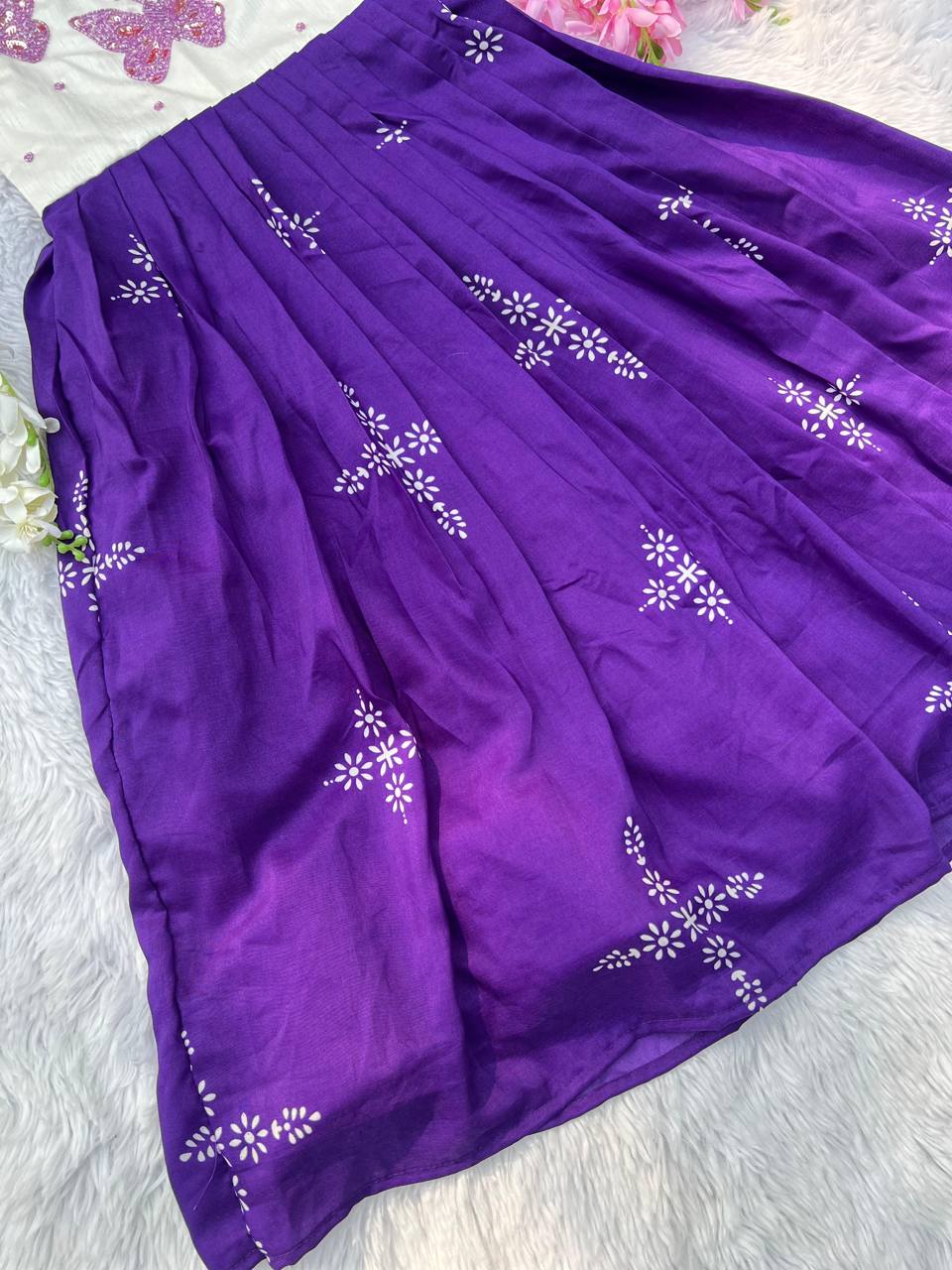 Kids Butterfly Handwork Gown