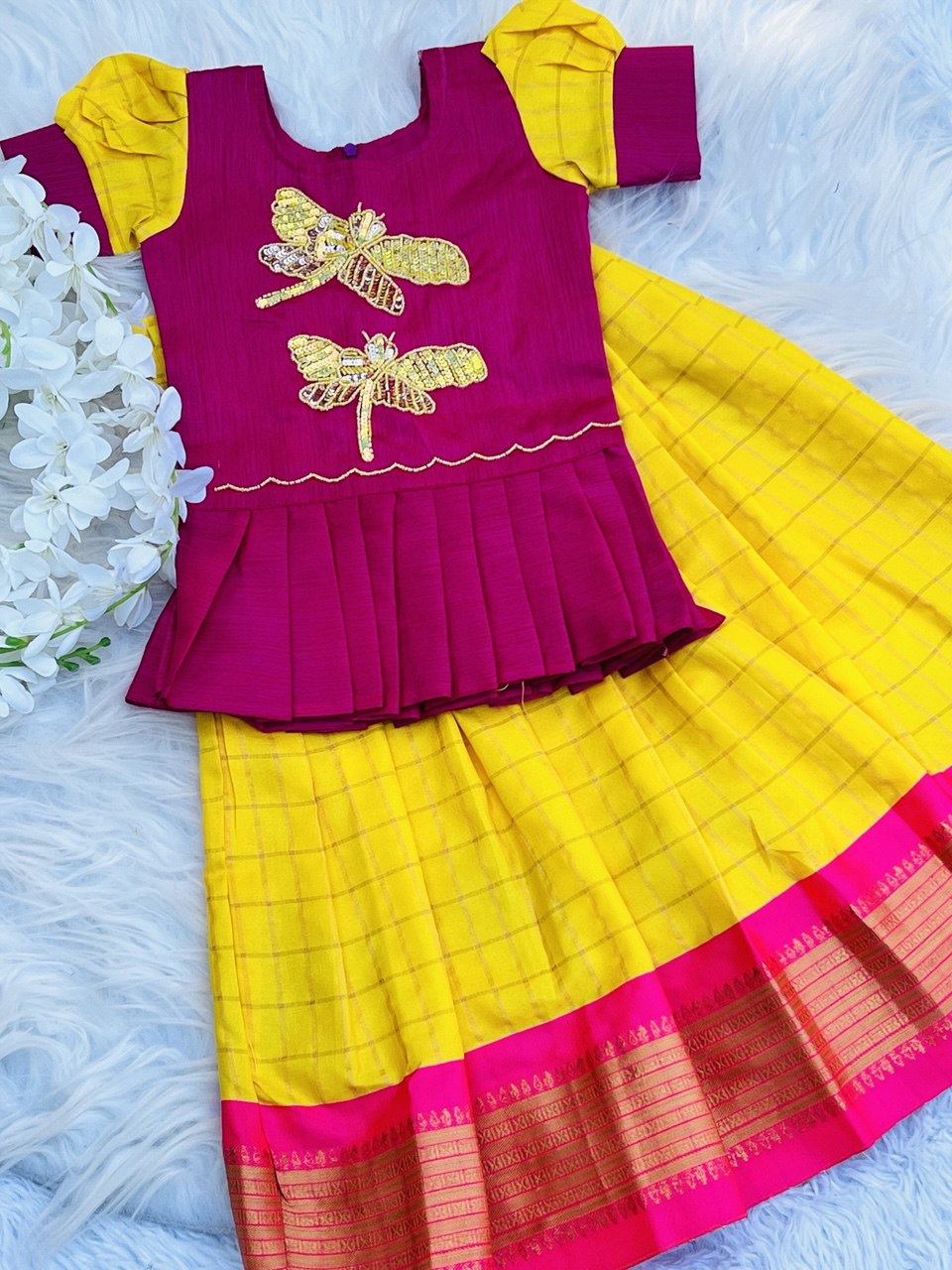 KIDS LEHENGA CHOLI